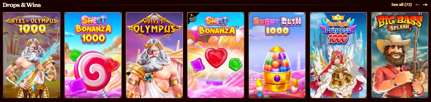 casoola casino drops and wins