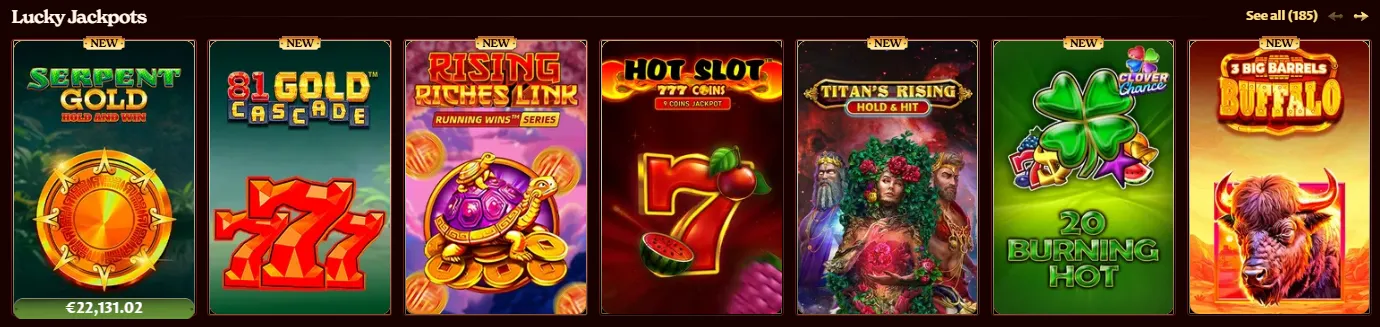 casoola casino jackpots lucky